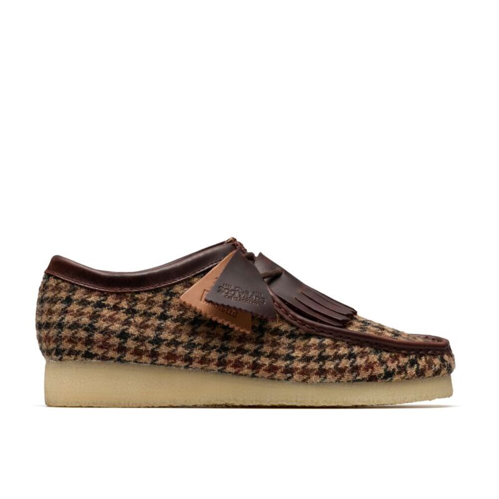 Clarks Mens Wallabee Brown Shoes (NWT)